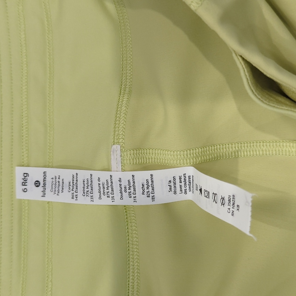 ❣️👗❣️Lululemon Pace Rival Mid-Rise Highlight Yellow ❣️👗❣️ - Picture 8 of 15